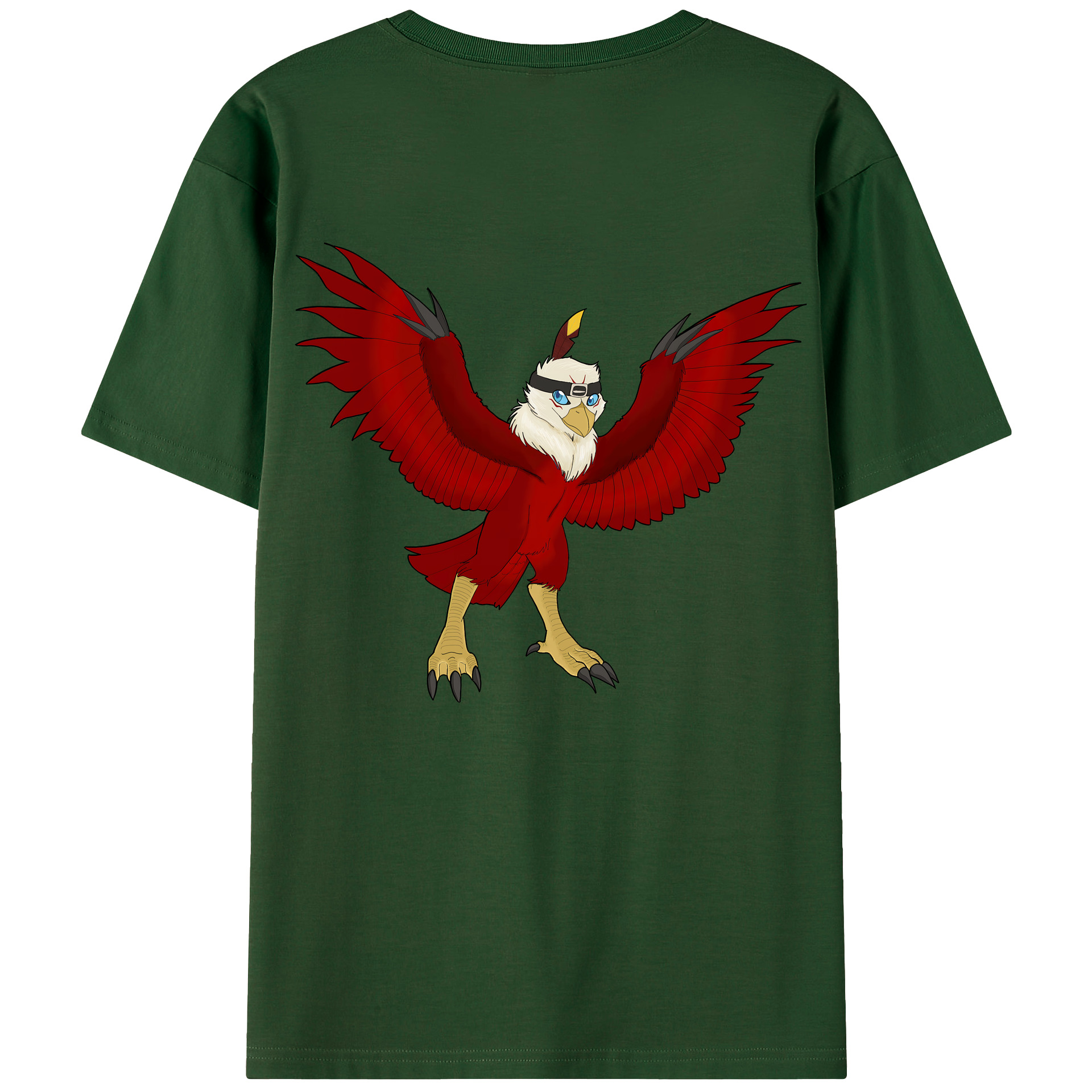 （画像用） Digimon デジタルモンスター/デジモン 綿100％半袖Tシャツ（背面プリント）